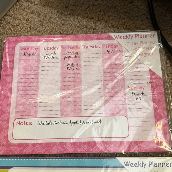 Weekly Planners-2 - Picture 2 of 7